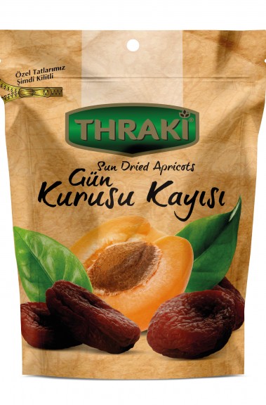 Thraki Gün Kurusu Kayısı 140g (koli içi 12 adet)