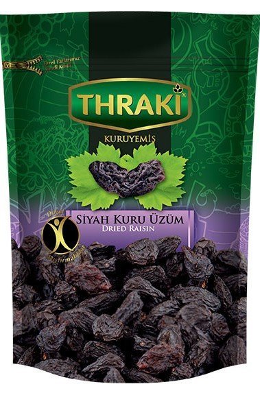 Thraki Kuru Meyveler Siyah Kuru Üzüm 200gr