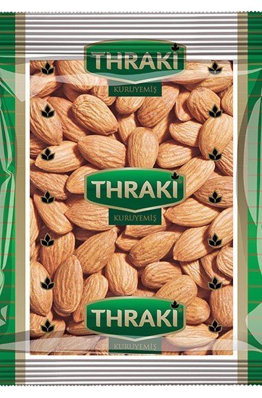 Thraki Şeffaf Ambalaj Badem 80gr